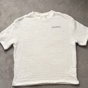 YoungLA Off-White Textured Tee